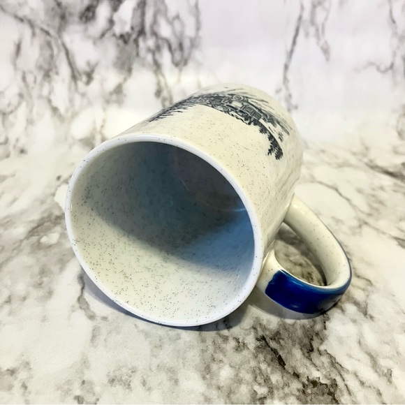 Washington mug with elk (moose?), pine trees, and logging truck - Picture 5 of 7